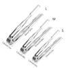 Stainless Steel Ice Tongs Non-Stick Bread Tongs Serving Tongs with Teeth Bar Sugar Ice Tongs Bar Kitchen Serving Tongs