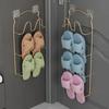 Simple Shoe Hanger Metal Iron Art Slippers Drain Drying Rack Toilet Bathroom Indoor Restroom Storage Tools Home Organizer Shelf