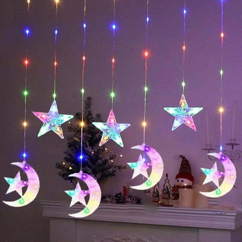 8 Modes LED Fairy String Light Christmas Wish Ball Colorful Light Outdoor Garden Wedding Home Room Christmas Decoration Lamp