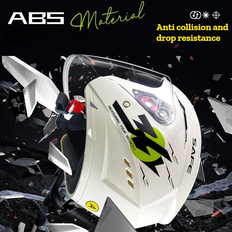 Electric Bike Helmet, Motorcycle Four Season Helmet