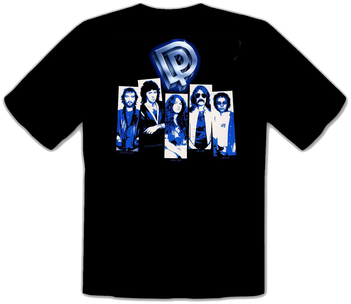 26 Deep Purple Rock and Roll Metal Rules Black Fun Music T-Shirt -091- Unisex T-Shirt XXL