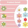 15 Pcs Decorative 3D Flower Fridge Magnets, Cute Magnets for Refrigerator, Locker, Office, Kitchen (5 Large & 5 Medium & 5 Small)