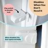 Safety Lock Child Lock Safety Snap-on Door Locks Cabinet Refrigerator Catch Lock Tool-free Adhesive-free Baby Safety Door Lock