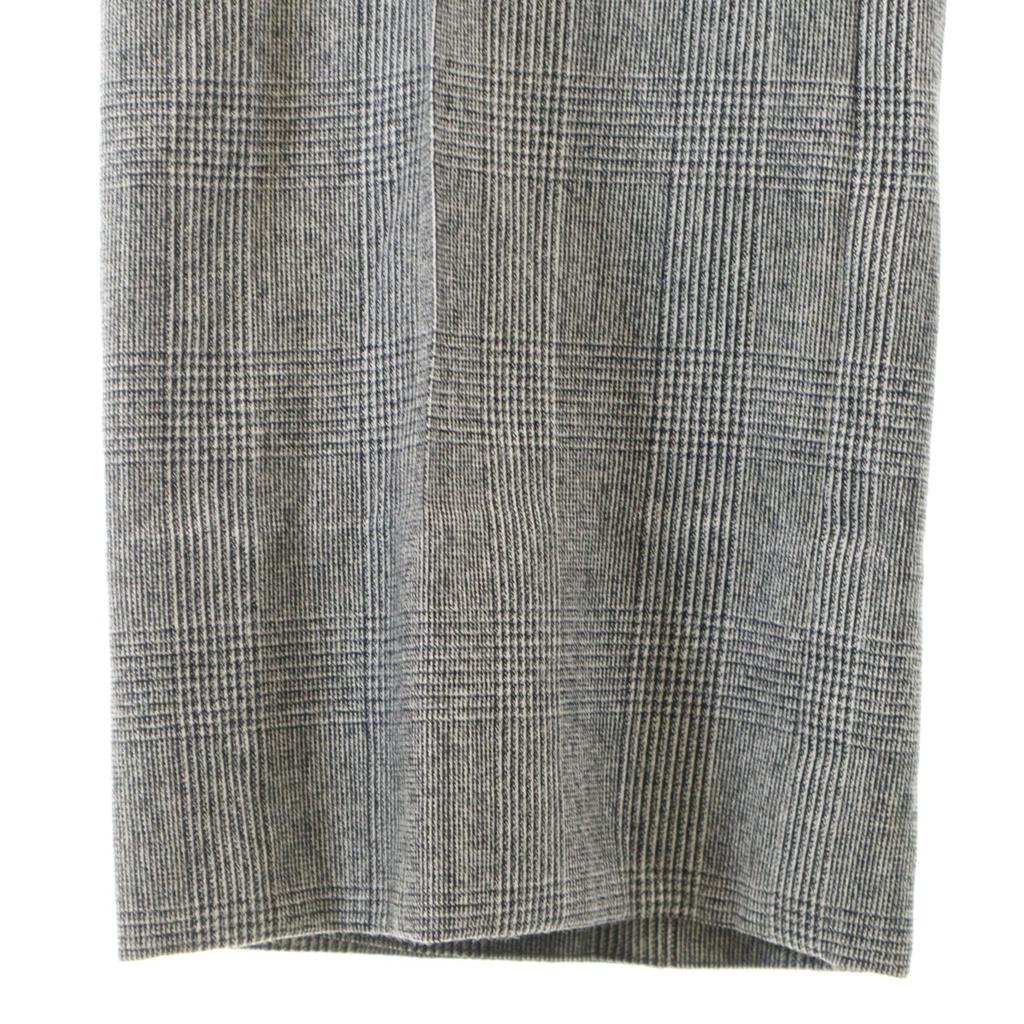 LANVIN Glen check tailored jacket Setup M gray Men's Used