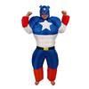 Captain America Hulk Easter Party Inflatable Muscle Costume