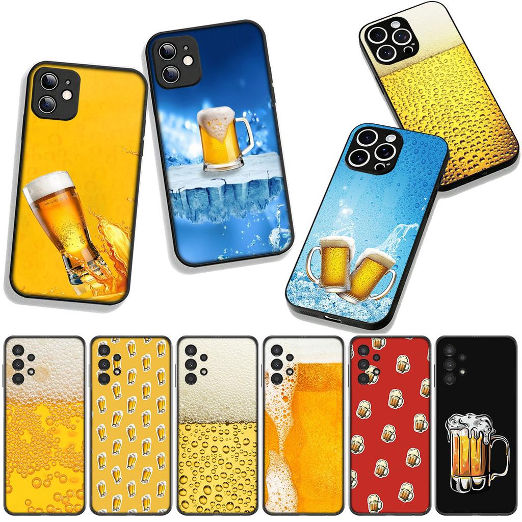 World Beers Summer Cover Phone Case for Samsung Galaxy A36 A17 A26 A07 A35 A54 A53 A13 A33 A34 S8 S9 S20 S21 FE S10 Plus Coque