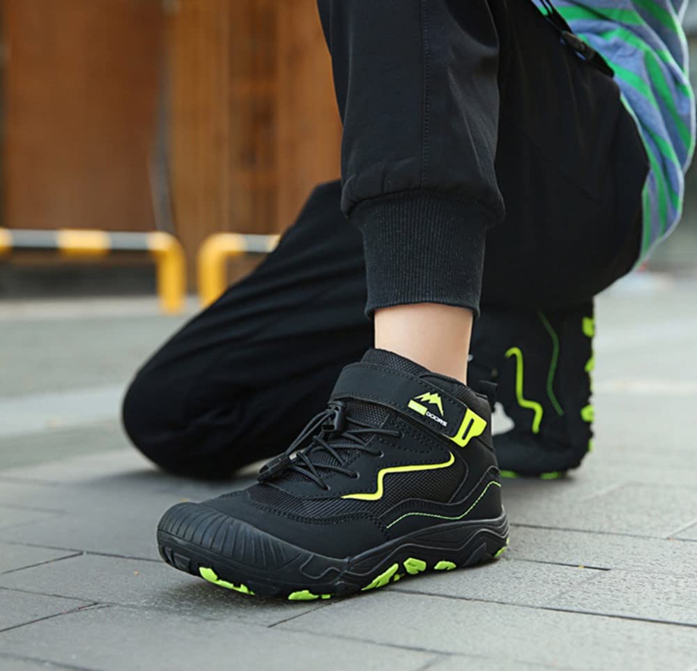 Yuanli Outdoor Shoes for Boys and Trekking Hiking Athletic Girls, Shoes, Shoes, Kids' Shoes, Lightweight, Breathable, Non-Slip, Anti-Collision