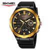 Skmei Large Dial Digital Electronic Watch Fashion Business Quartz Watches For Men 5Bar Waterproof Quartz Wristwatch 2402