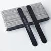 50 Ultra-Thin Nail Wood Sticks: Fine Grit 180/240 Polishing Files for Natural Nail Shaping