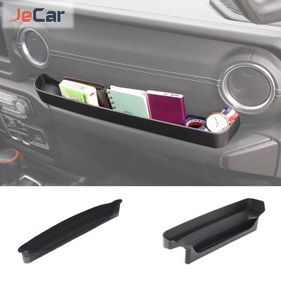 ABS Co-pilot Armrest Storage Box For Jeep Wangler JL Car Seat Organizer Box Accessories For Jeep JT Gladiator 2018