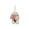 [LOHGOU] Cute Rabbit Keychain, Stuffed Rabbit Charm, Stylish Bag Decoration, Ladies Birthday Gift