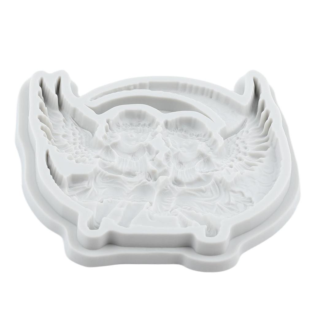 Angel Silicone Molds Angel Baby Fondant Mold Cake Decorating Tools Cupcake Topper Candy Chocolate Gumpaste Mold