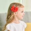 4Pcs/Set BB Clip Cute Bows with Hair Clips for Kid Girls  Spring New Handmade Hairpin Barrettes Headwear Hair Accessories