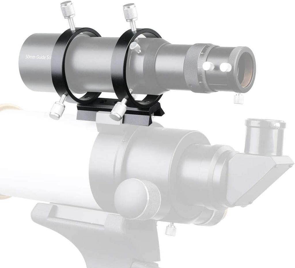 SVBONY SV116 Astronomical Telescope Guide Mounting Sterling Hoop Finder Mounting CNC Ideal for Astrophotography Accessory, Scope/Finder Bracket, +