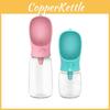 Stylish Puppy Travel Water Bottle With Food Grade Material And Easy One-hand Operation