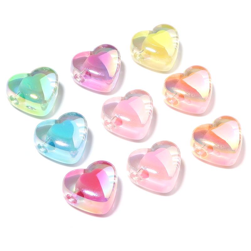 DIY Handmade Round Bead Jewelry Kit: Includes Colored Beads for Phone Chains, Hair Ties, Bracelets, and Necklaces.