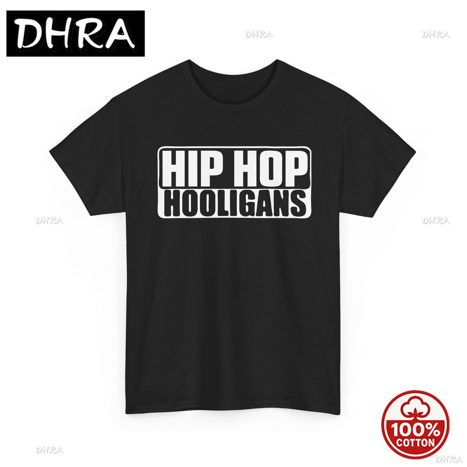 Hip Hop Hooligans Music Shirt Unisex Heavy Cotton Tshirt in Retro Aesthetic Look for Girls Short Tee Unisex T Shirt Classic S
