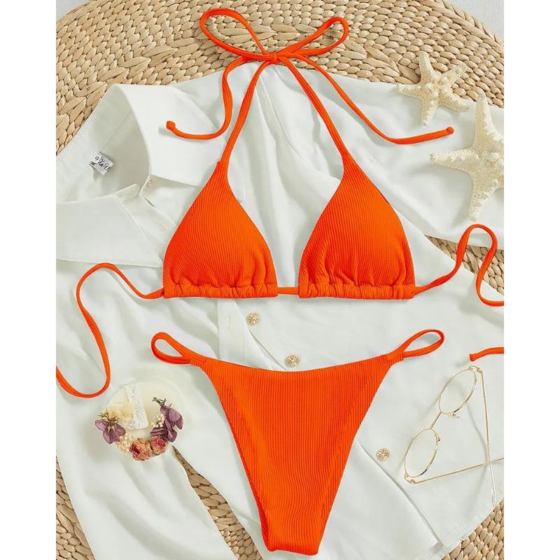 2025 Bademode Damen Strand Polster Bikini Badeanzug Maio Biquinis Femme Mujer Banador Badpak Damen Monokini Stroj kapielowy