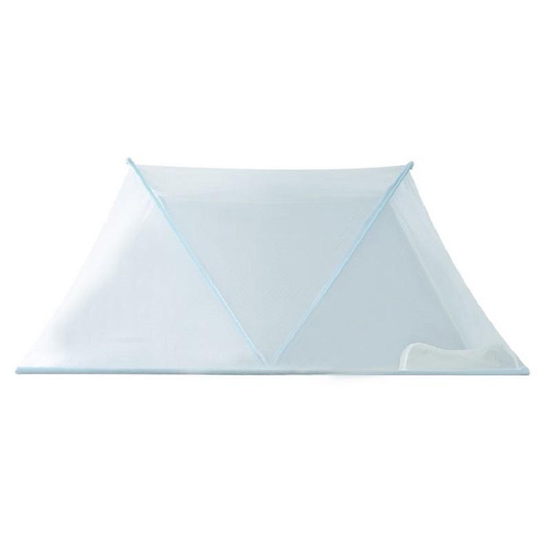 Foldable Summer Mosquito Net for Adults - Portable, Bottomless, Ideal for Student Dormitories