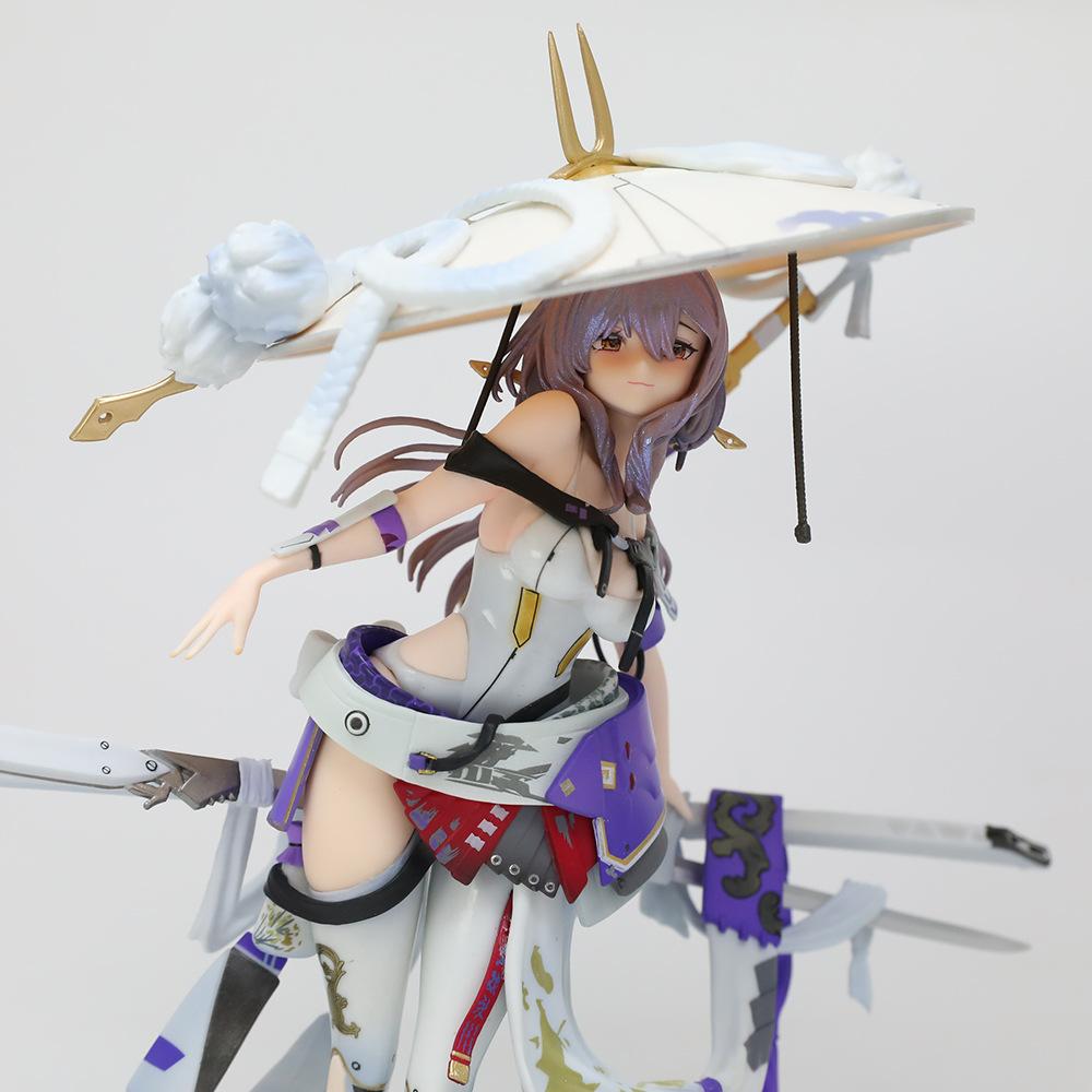 Anime GK PVC Model 25cm Nikki Red Lotus Victory Goddess Statue Collection Figure Toy