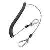 New with Metal Carabiner Outdoor Key Cord 304 Stainless Steel Multistyles Anti-slip Rope Weighing 46KG Fishing Lanyards
