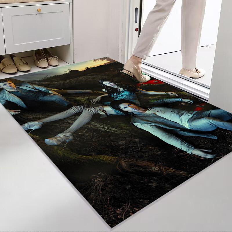Vampire Diaries: Rainy Night Gathering carpet Suitable for all seasons Home Decor Room Christmas gifts Dormitory decoration