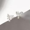 925 Silver Vanessa One-Touch Ring Earrings W