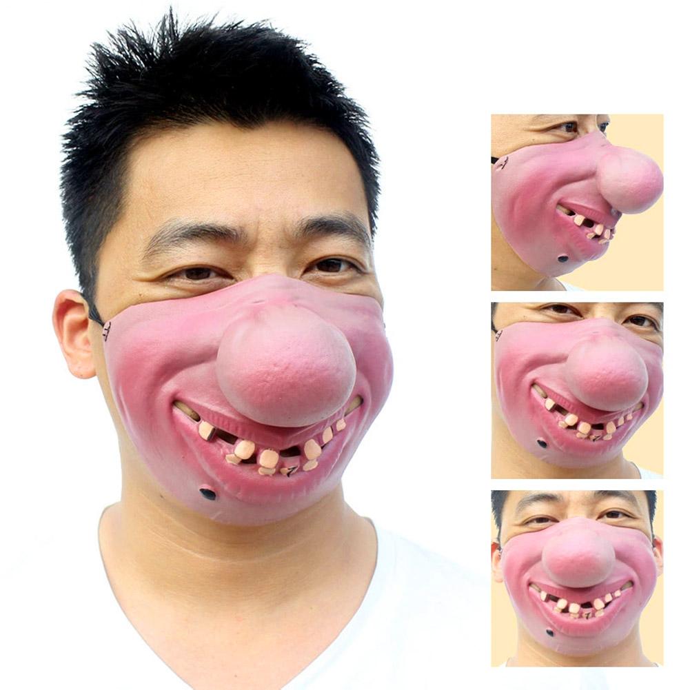 High-Standard 1Pc High-Standard Funny Premium-Quality Adult High-Standard Party Mask Superior-Grade Latex High-Standard Clown High-Standard