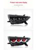 12-14 Highlander LED Headlight Assembly with DRL and Sequential Turn Signal