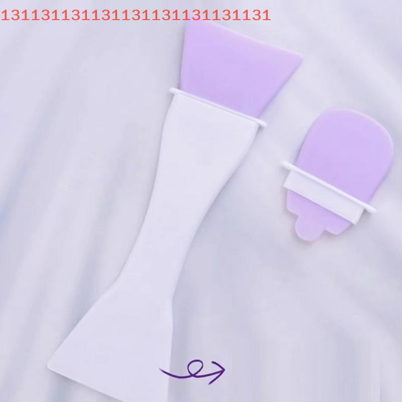 Large Silicone Makeup Brush Facial Mask Applicator with Replaceable Head Beauty Tool for Skincare And Cream Body Application