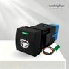 12V Car Push Switch LED DRL Fog Light Radar Lock Seat Heater ON-OFF for Toyota LandCruiser 300 Prado 150 Corolla Rav4 Camry 70