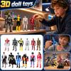 3D Printed Articulated Joint Figure Fully Poseable Action Model with Multiple Movable Parts for Creative Display and Collection