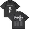 Alex Warren 2026 Tour Graphic Merch T Shirts Unisex Unisex Fashion Vintage Tshirts Short Sleeve Cotton Loose Gothic Punk T Shirts