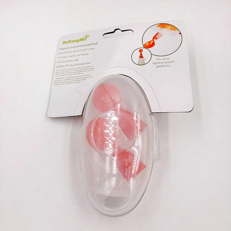 Baby Spoon Food Preservation Packaging Bag Sealing Device Child Feeding Device Dispensing Bag