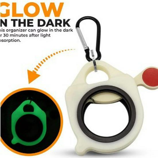 

Portable Cable Tie and Hardware Tool Organizer Cable Tie белый