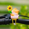 Cartoon Bicycle & Scooter Ornaments: Creative High-End Mini Decorations