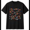 Clownfish Sunbeams Sea Ocean Mens T-Shirt Black 100% Cotton Nature Printed