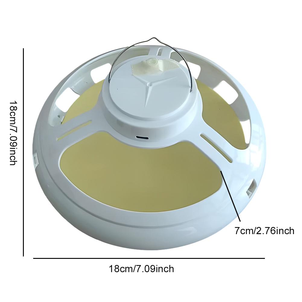 Pest Control Killer with 5 Sticky Pads USB Rechargeable Pest Control Flea Catcher Multifunctional for Bugs Moths Gnats