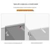Self-Locking Recessed Door Stopper with Spring-Back Mechanism
