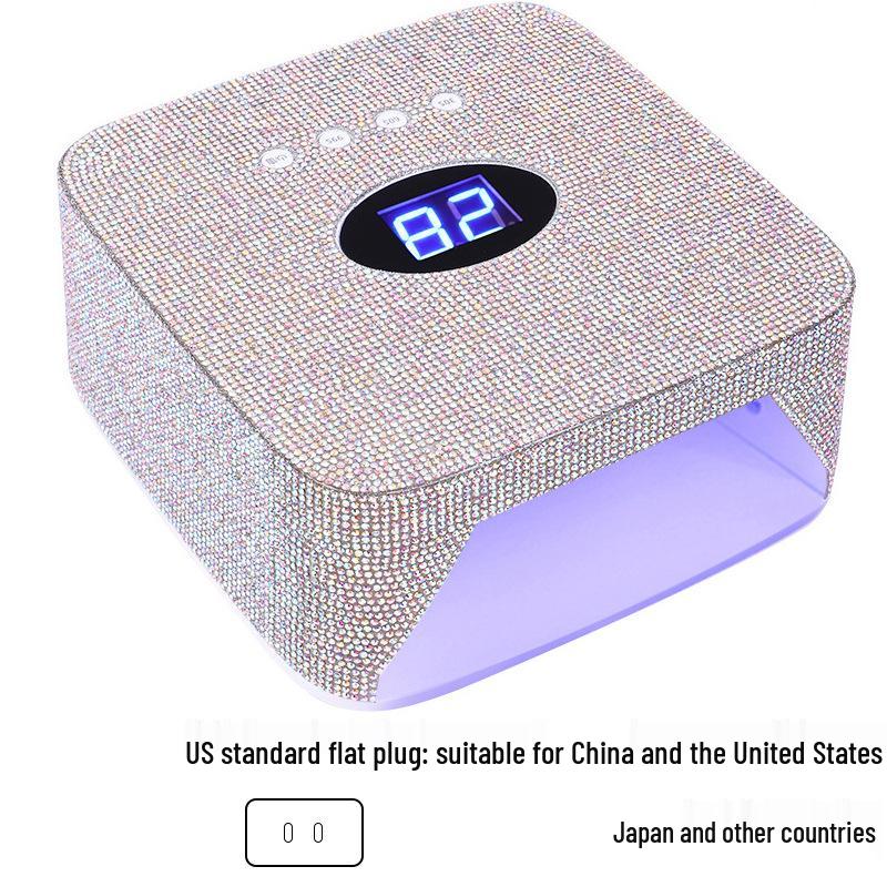 

S50 Цветной бриллиант Беспроводная перезаряжаемая лампа-сушилка для ногтей