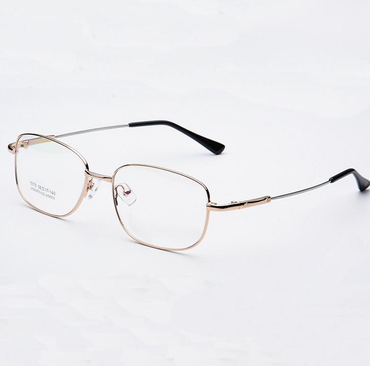 

Prescription 0 -0.5 -0.75 To -4.0 Full Frame Anti Blue Rays Square Myopic Glasses Men Metal Presbyopic Glasses Man +0.5 To +4.0 0