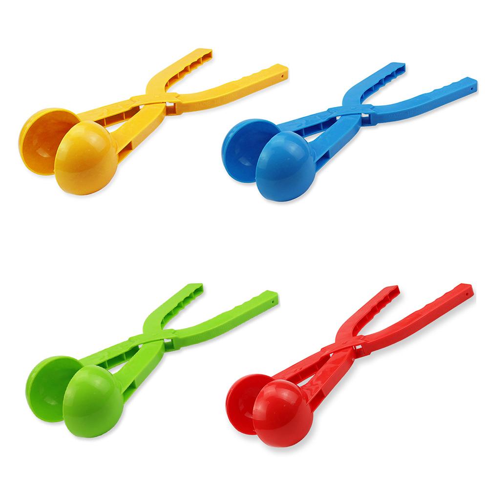 Creative Snowball Clip 3D Round Shaped Snow Snow Clip Toys Kids Sandy Beach Game Playing Tool Interactive Toys