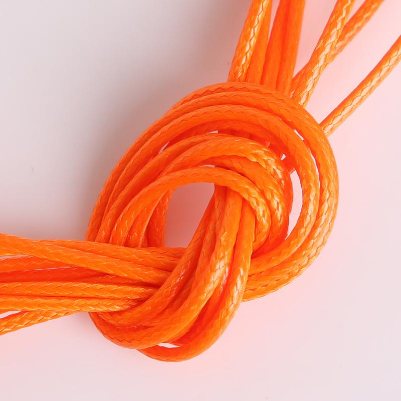 Korean Waxed Rope for DIY Jewelry - 1-2mm Colorful Necklace & Bracelet Cord