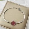Lucky Four-leaf Clover Five-flower Bracelet - Tarnish-free Women's Bracelet