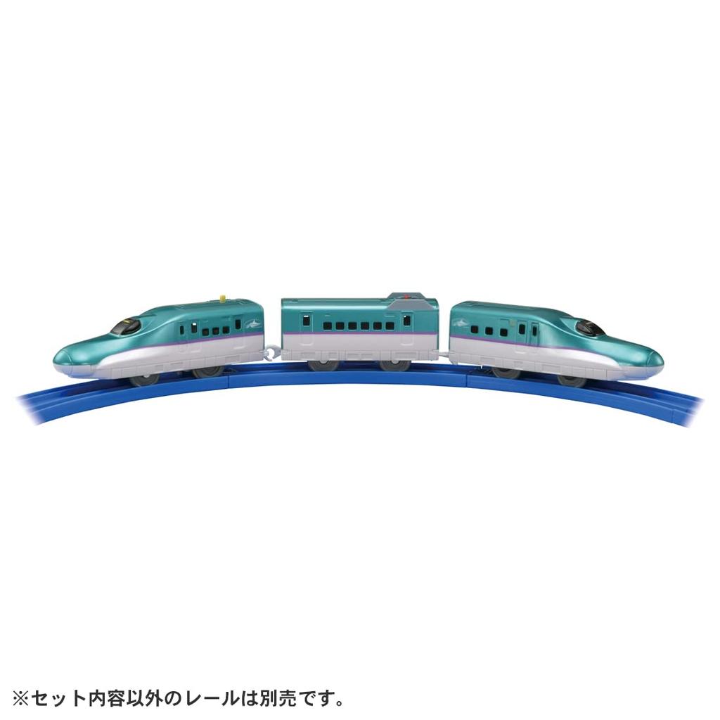 Takara Tomy Round Trip on H5 Series Shinkansen Train Toy for ages 3 and Meets toy safety standards and is ST mark "Plarail S-40 Rails! Hayabusa" up.