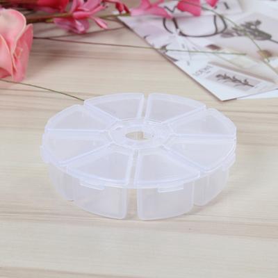 Desktop Storage Box Travel Cosmetic Jewelry Beads Pills Organizer Case