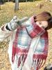 Solid Color Women's Imitation Cashmere Loop Scarf - Warm Autumn/Winter Neck Warmer Trend for Couples and Students
