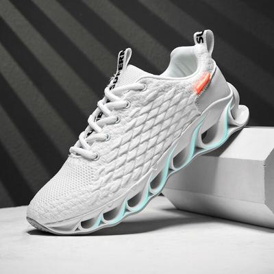 Fiskskalsmän Casual Skor Herrsneakers Mode Bladsula Ny Ankomst Löparskor För Män Sportskor Andningsbara