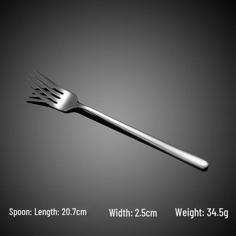 Korean Style 316 Stainless Steel Long Handle Cutlery