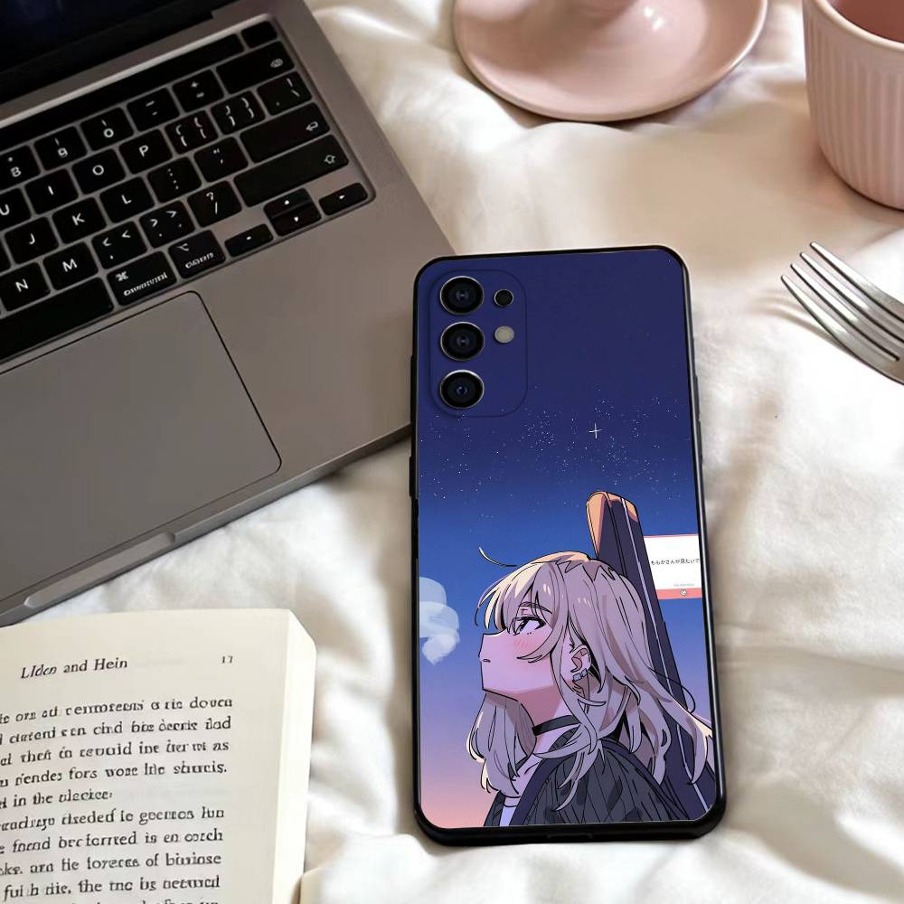 

G-Girl Anime BandS C-Cry Phone Case For Samsung S25,24,23,22,30,21,10,9,Ultra,Plus,Lite,FE,4,5 G Soft Black Case Samsung S24fe